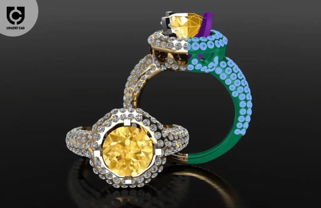 CAD Jewellery Design and Rendering 1 CAD Jewellery Design and Rendering