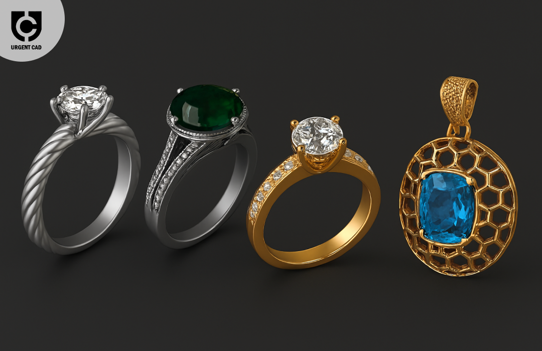 7 Best CAD Rendering Techniques for Jewellery Prototypes