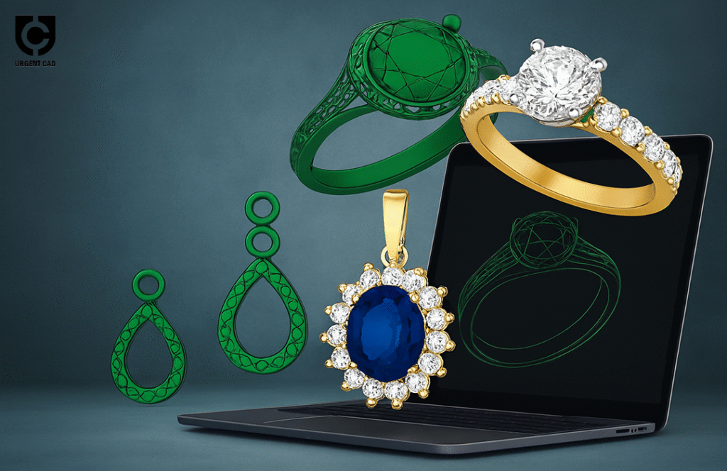 Why CAD Matters for Diamond & Gemstone Jewellery