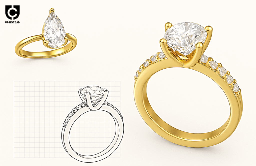 Why Professional CAD Models Are Essential for Jewellery Brands 1 1