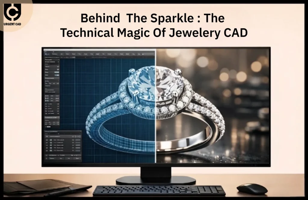 Behind the Sparkle: The Technical Magic of jewelery CAD 1 CAD